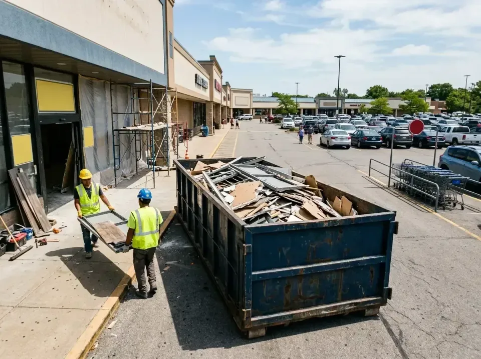 retail-store-renovation-debris-003 — frequently asked questions, Roll-off Dumpster Rentals in McAlester, OK